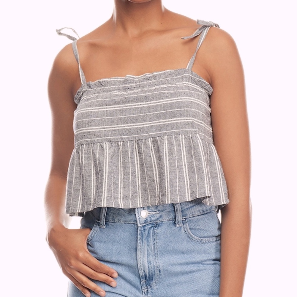 ROXY Women’s Striped Babydoll Tank Top